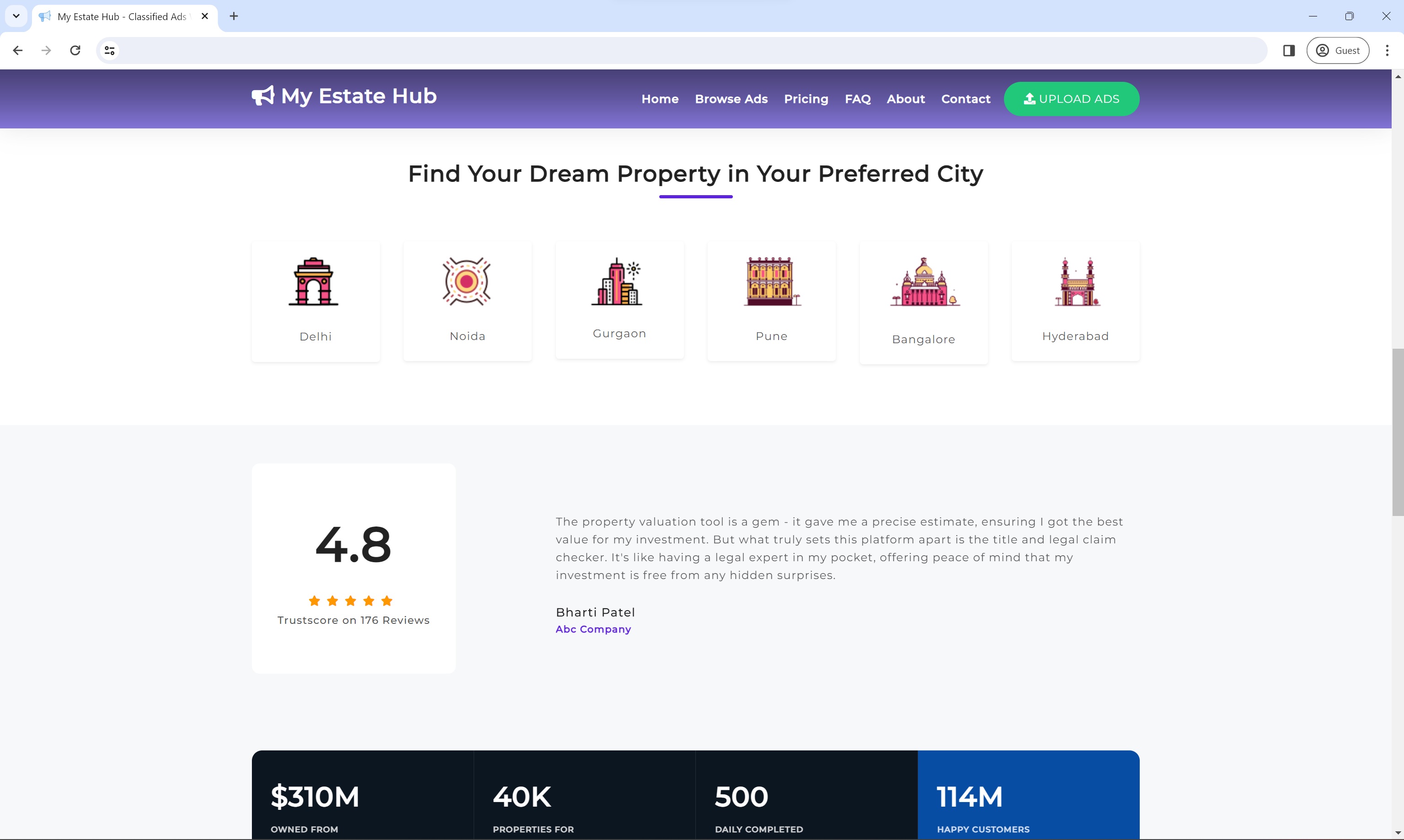 Real Estate Management System Project In Php